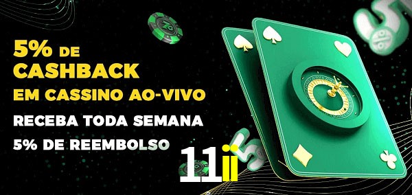 Promoções do cassino ao Vivo 11ii